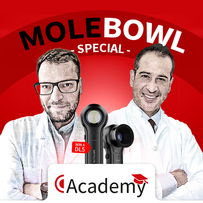 FotoFinder Online Academy Mole Bowl Febrary 2025 with Dr. Konstantinos Liopyris and Dr. Pawel Pietkiewicz