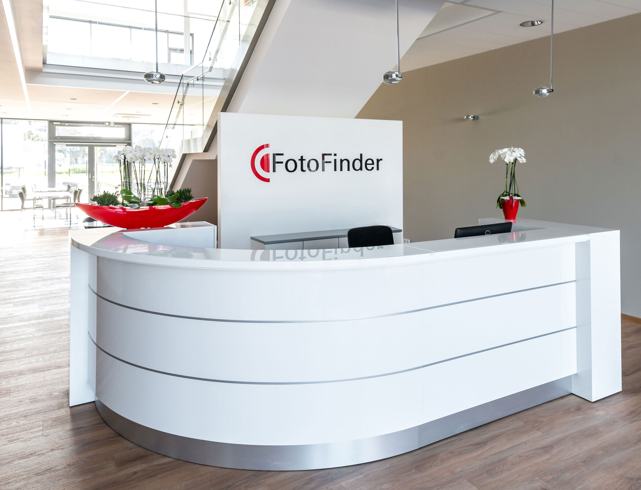 [Translate to Italiano:] FotoFinder Empfang Inhouse