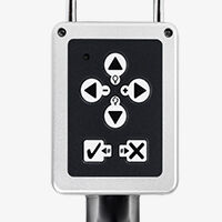 Controles intuitivos FotoFinder Systems, medicam 1000s, painel de controle