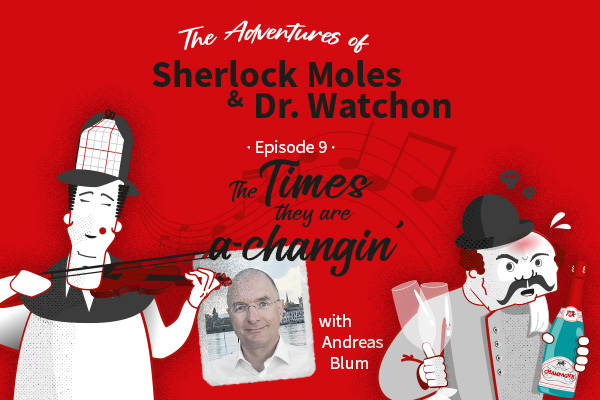 Sherlock Moles, Dr. Watchon, Case of the Month, Andreas Blum