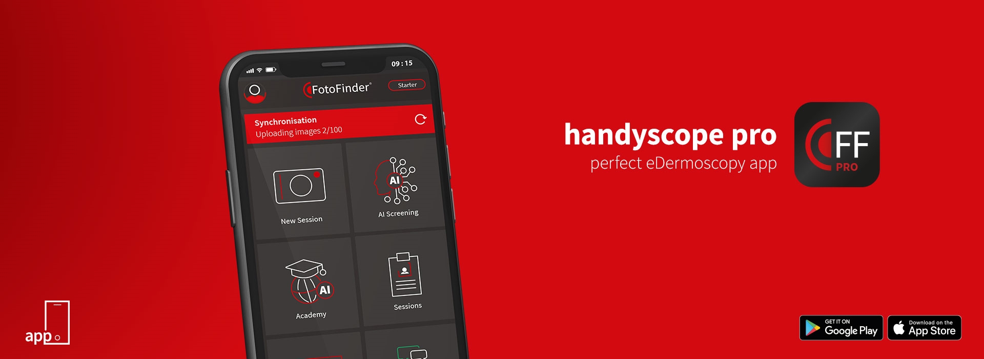 FotoFinder Systems handyscope pro App